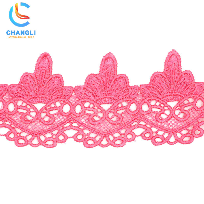 Pink lace