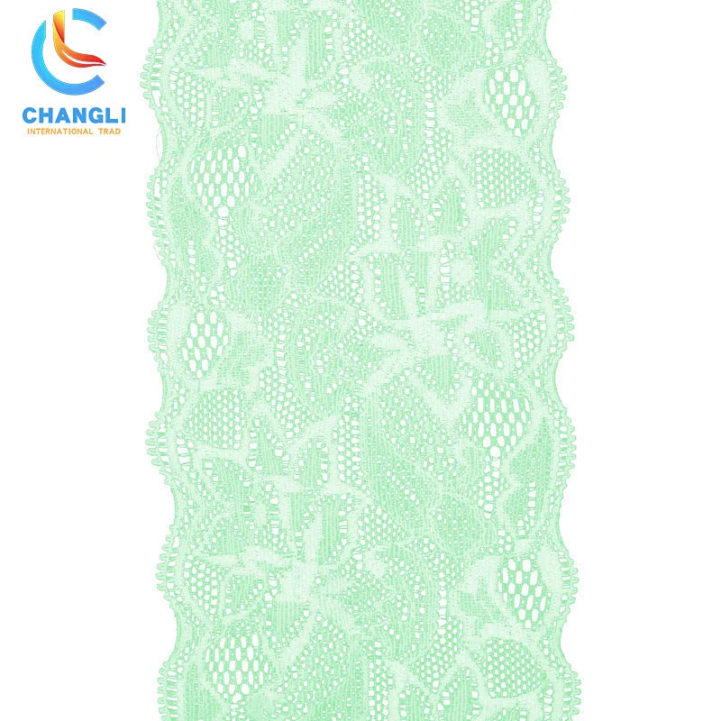 8cm Elastic Customized Color Lace Doube Side