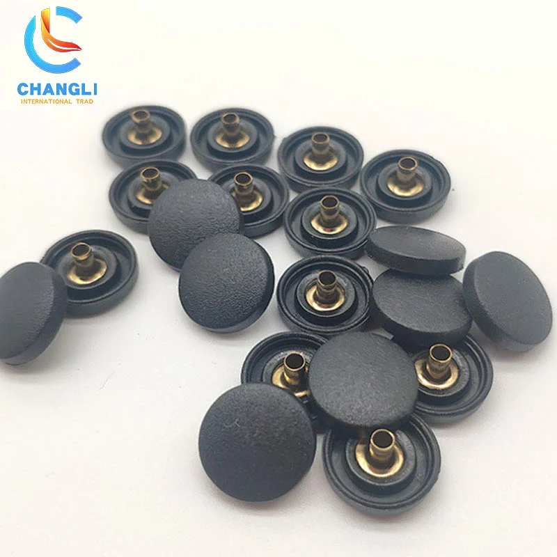 Denim buttons