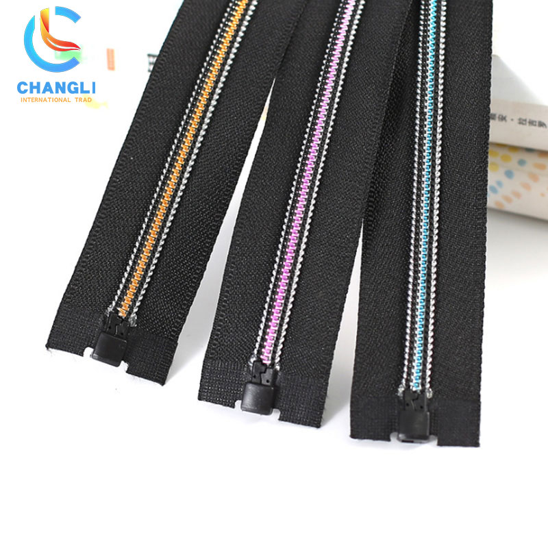 Factory Wholesale Nylon zipper Customized Color Teeth Open End High Quality