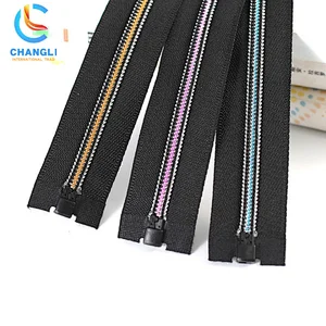 Factory Wholesale Nylon zipper Customized Color Teeth Open End High Quality