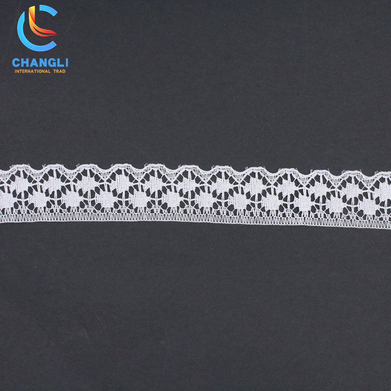 Wheel-shaped lace