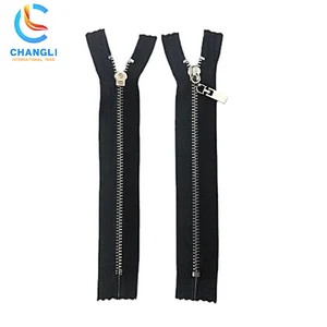 Hot Sale Y Teeth Metal Zipper Close End Wholesale Fabric