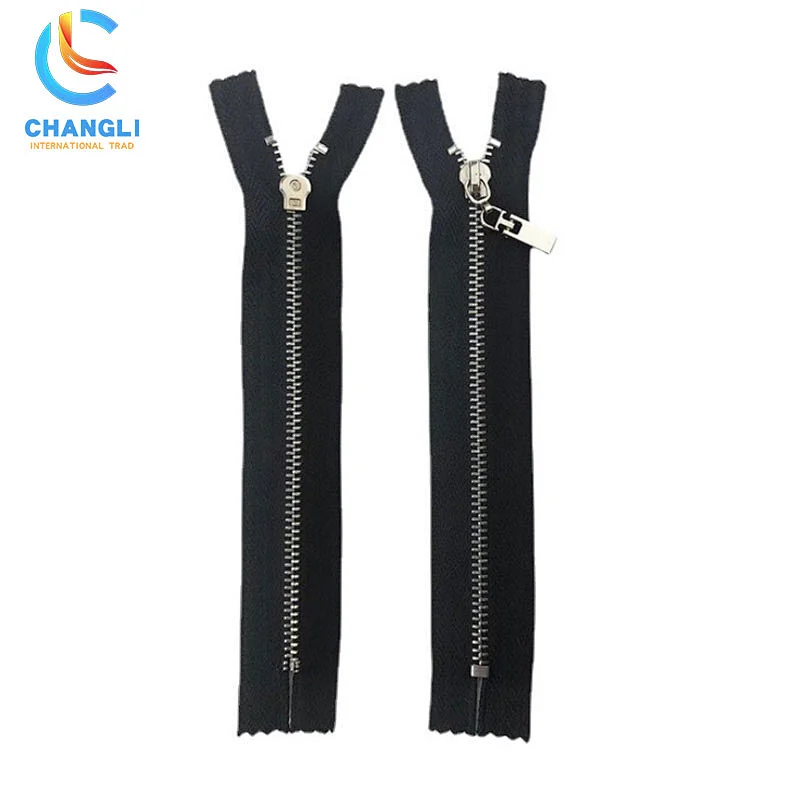 Hot Sale Y Teeth Metal Zipper Close End Wholesale Fabric