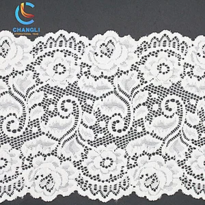 Multi-flower transparent lace