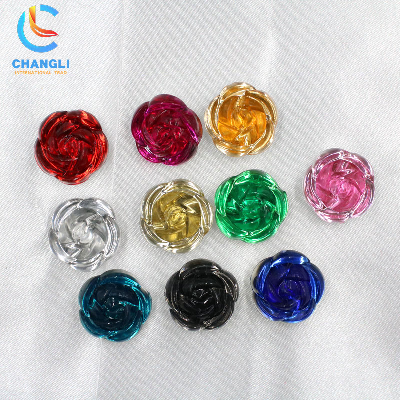 Acrylic button