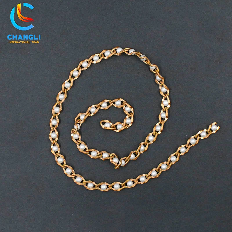 Wheat pearl necklace