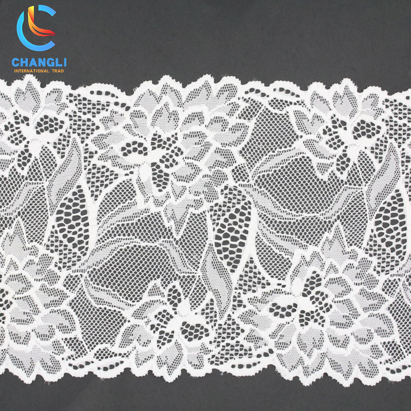 Maple leaf flower type transparent lace