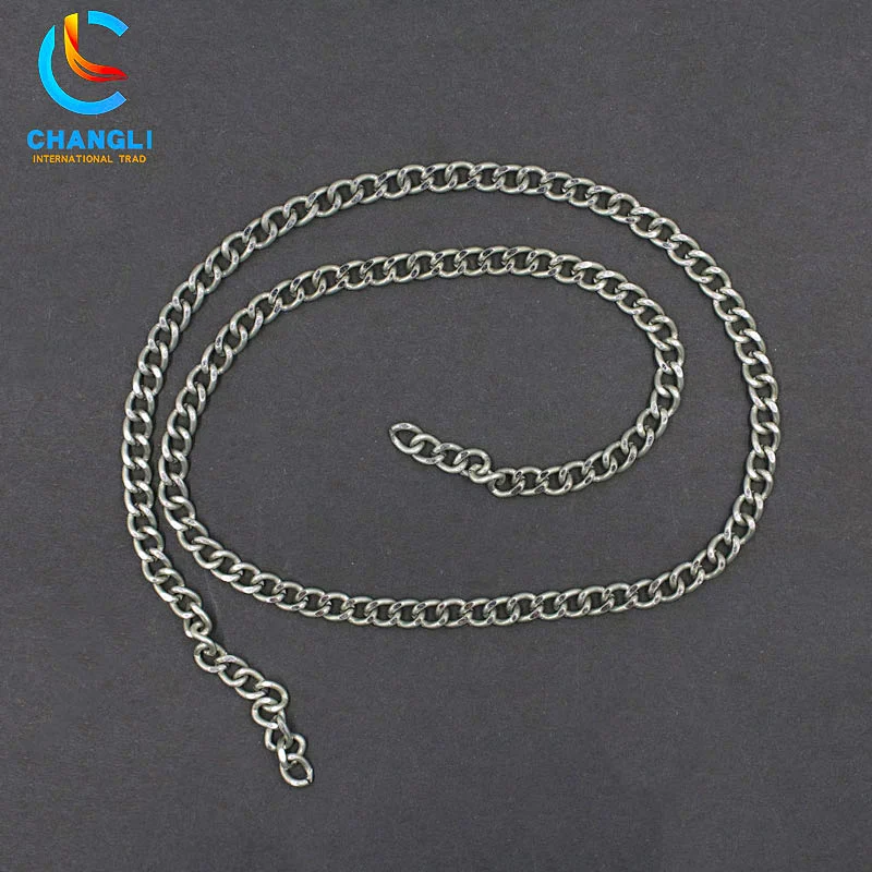 Iron chain necklace
