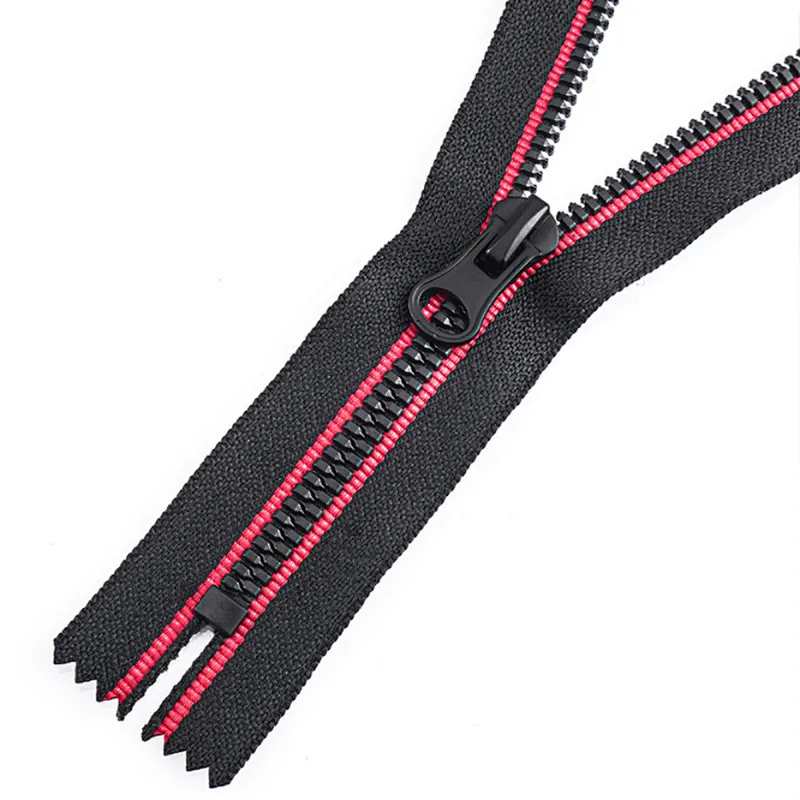 Resin zipper