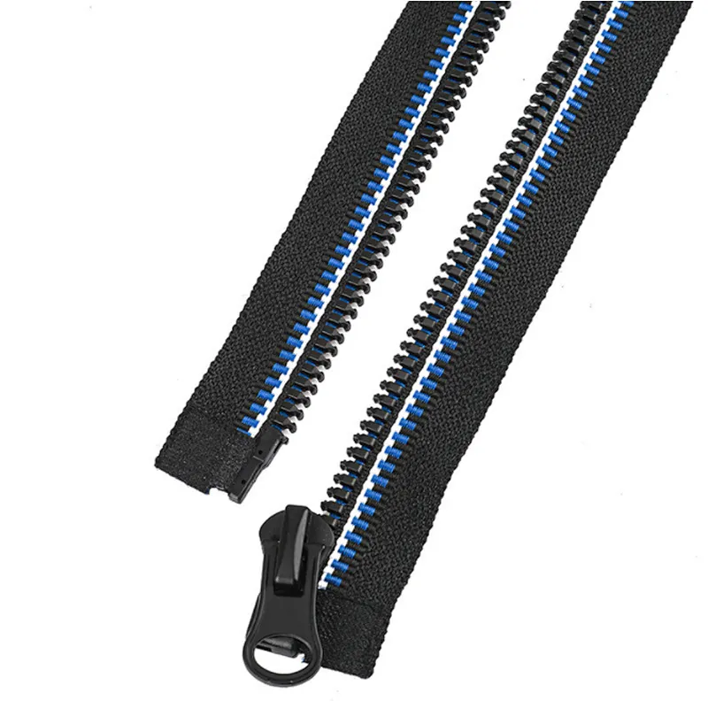 Resin zipper