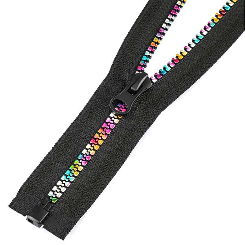 Resin zipper