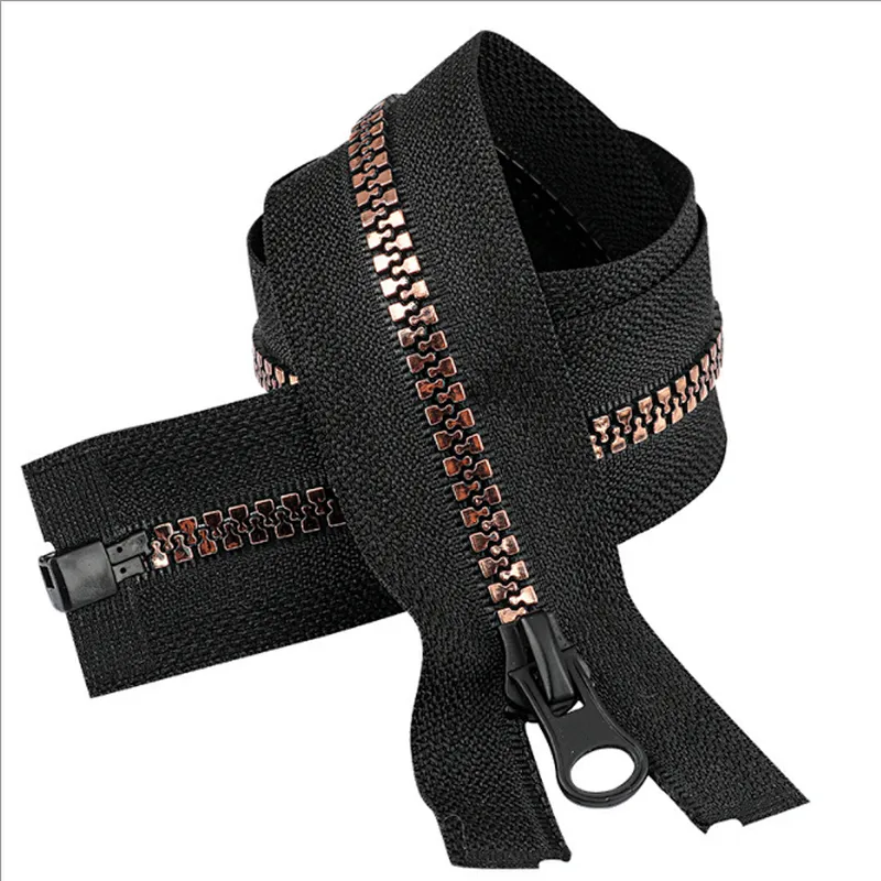 Resin zipper