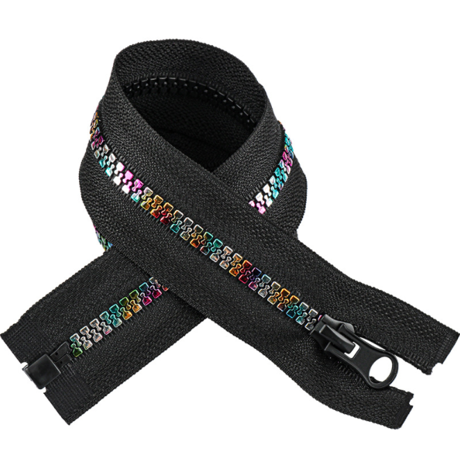Resin zipper