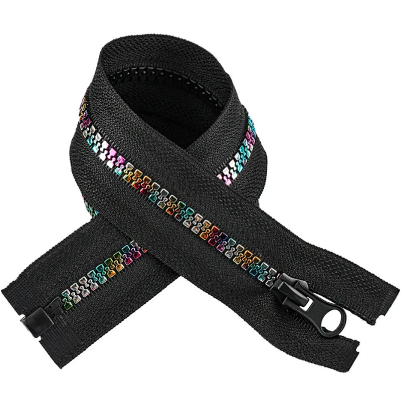 Resin zipper