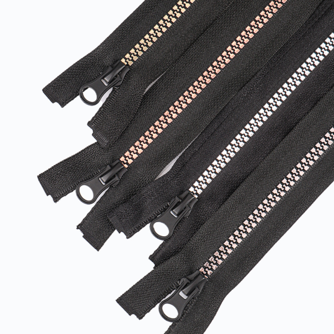 Resin zipper