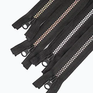 Resin zipper