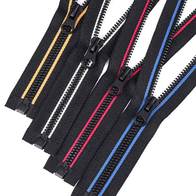 Resin zipper