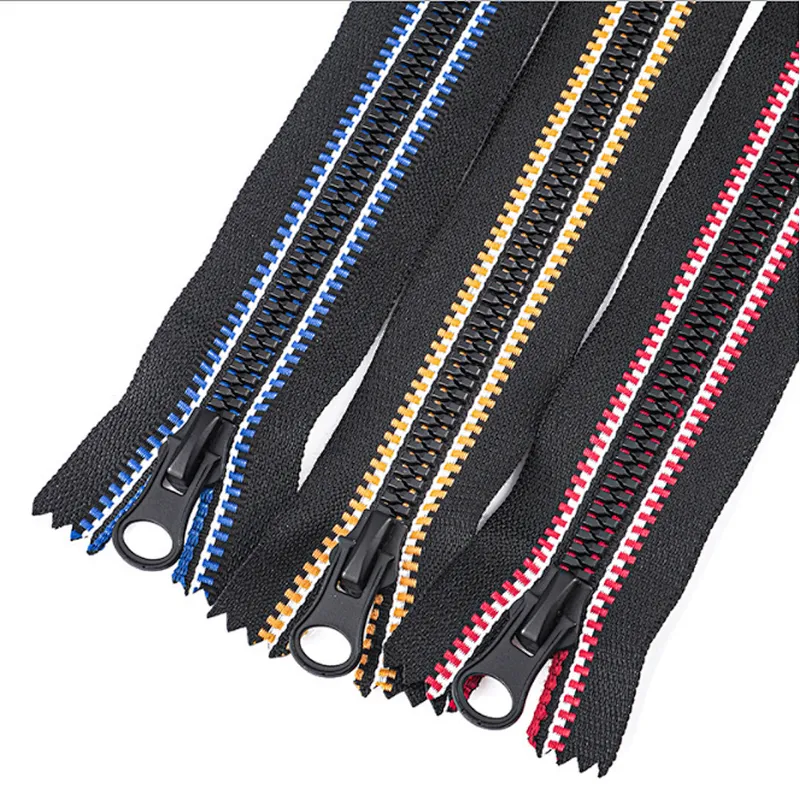 Resin zipper