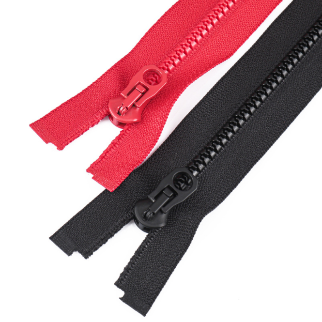 Resin zipper