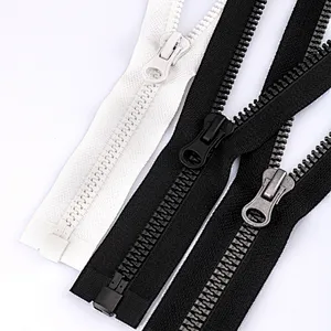 Resin zipper