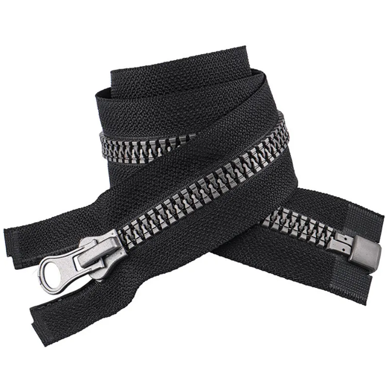 Resin zipper
