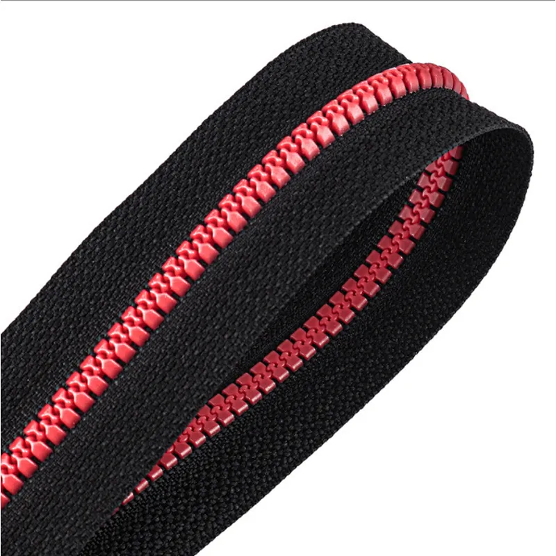 Resin zipper