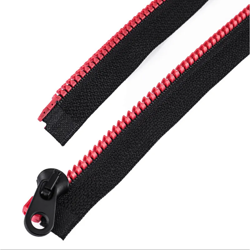 Resin zipper