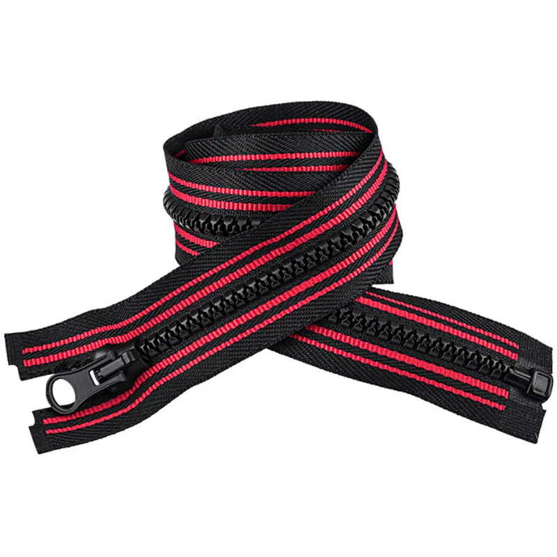 Resin zipper