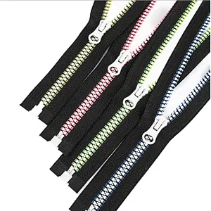 Resin zipper