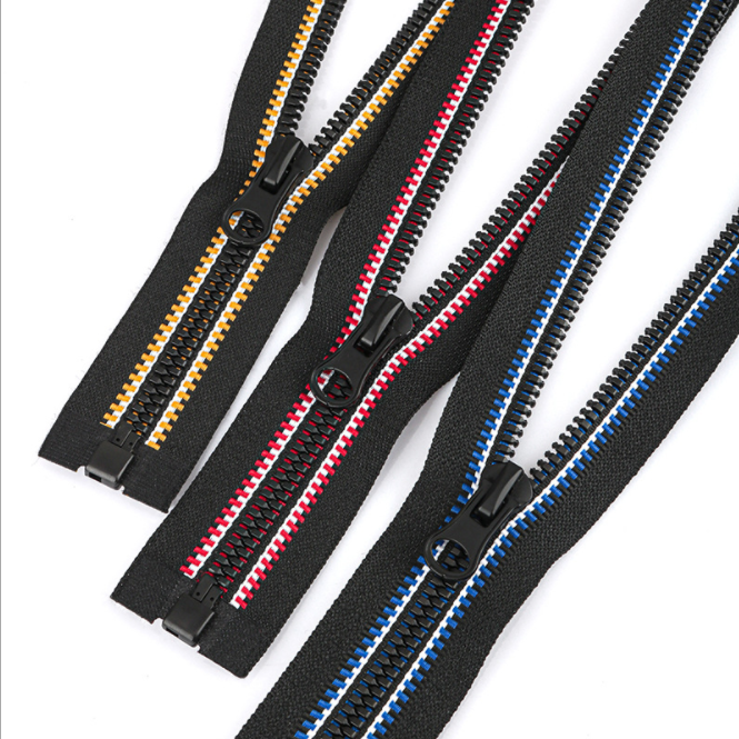 Resin zipper