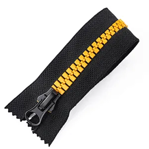 Resin zipper