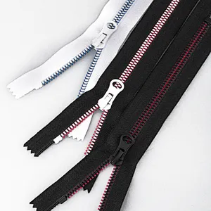 Resin zipper