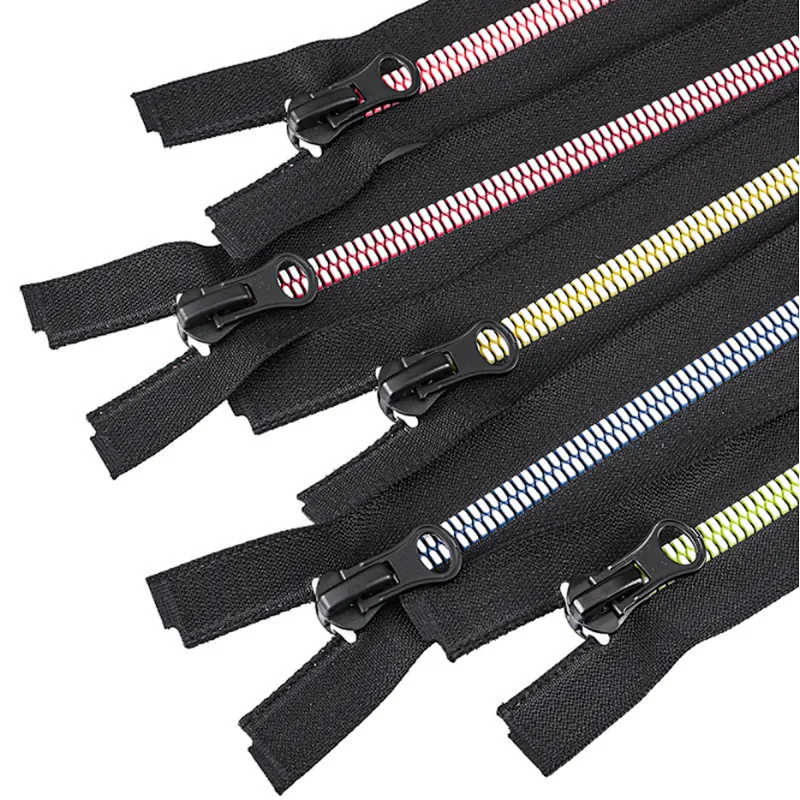 Resin zipper