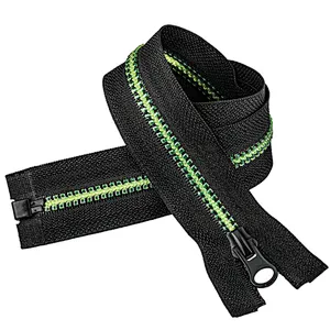 Resin zipper