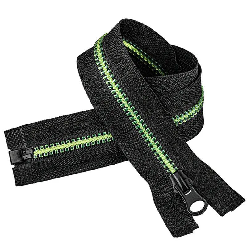 Resin zipper