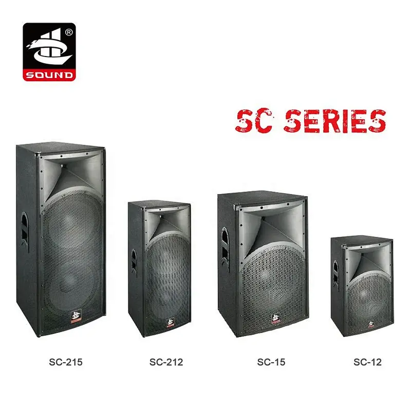 SC Series Wooden cabinet speaker