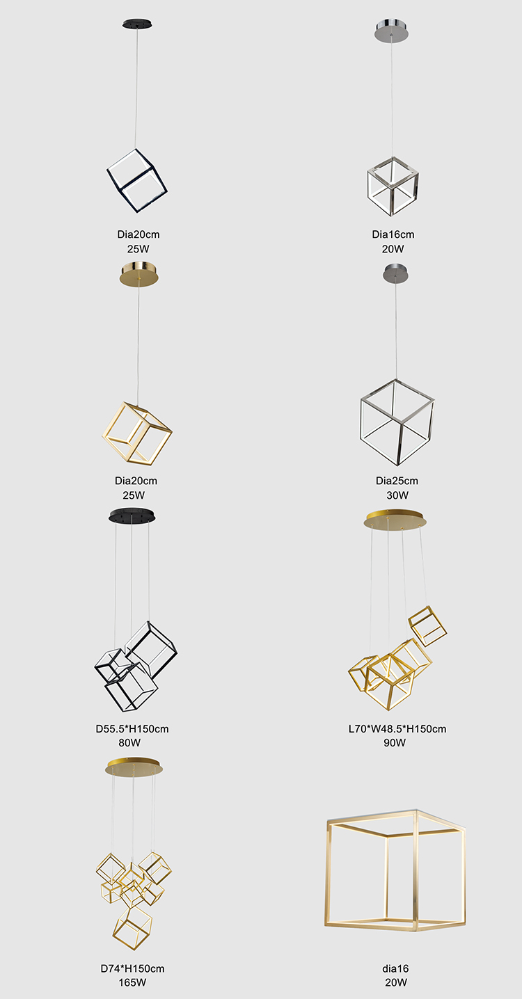 Modern chandelier