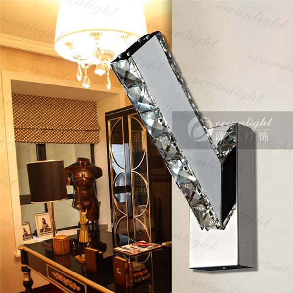 led lamp crystal modern