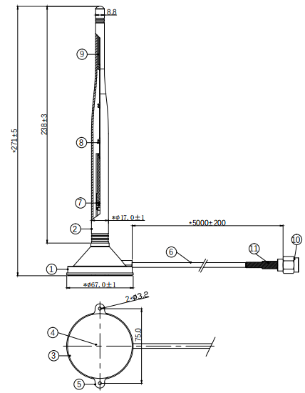 magnetic mount wifi antenna manufacturers