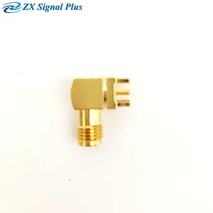 Conector à prova d'água SMA para placa de RF, conecte o cabo de jumper coaxial RG174 / RG316 / RG58 ou cabo