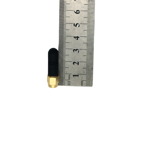 Antena externa wlan wlan de mini borracha de 2 cm 2dBi WIFI 2,4-2,5 GHz
