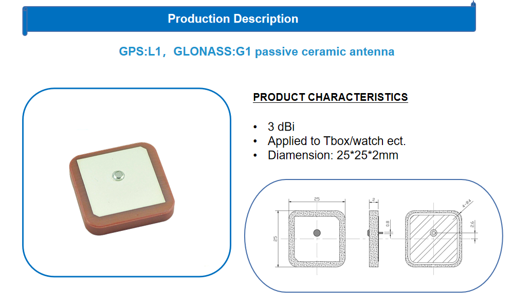 gps ceramic patch antenna suppliers