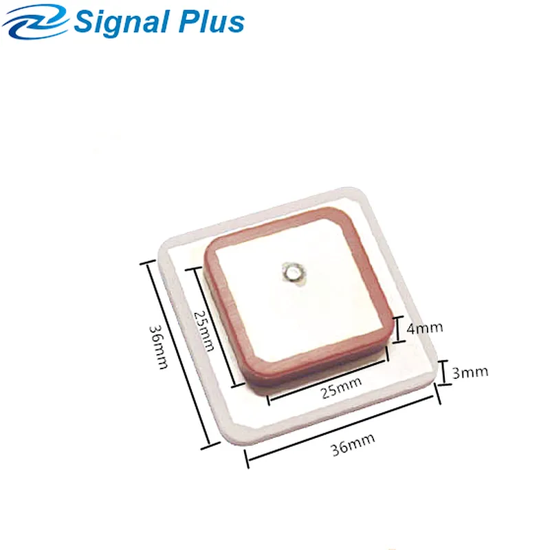 1575.42Mhz Passive Ceramic GPS&GLONASS Patch High Quality Antenna