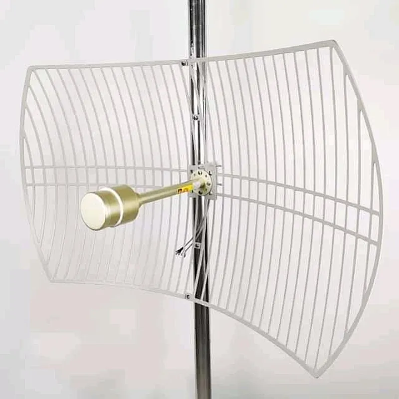 Связь 2x30dbi 48dbi Grid Antena Наружная параболическая антенна 1700-3800MHz