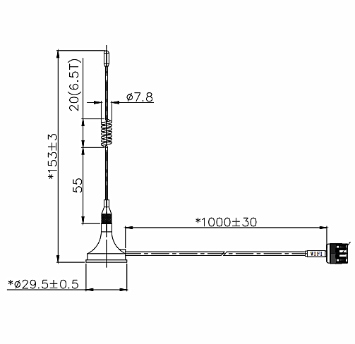 magnetic antenna with tnc connector manufacturers