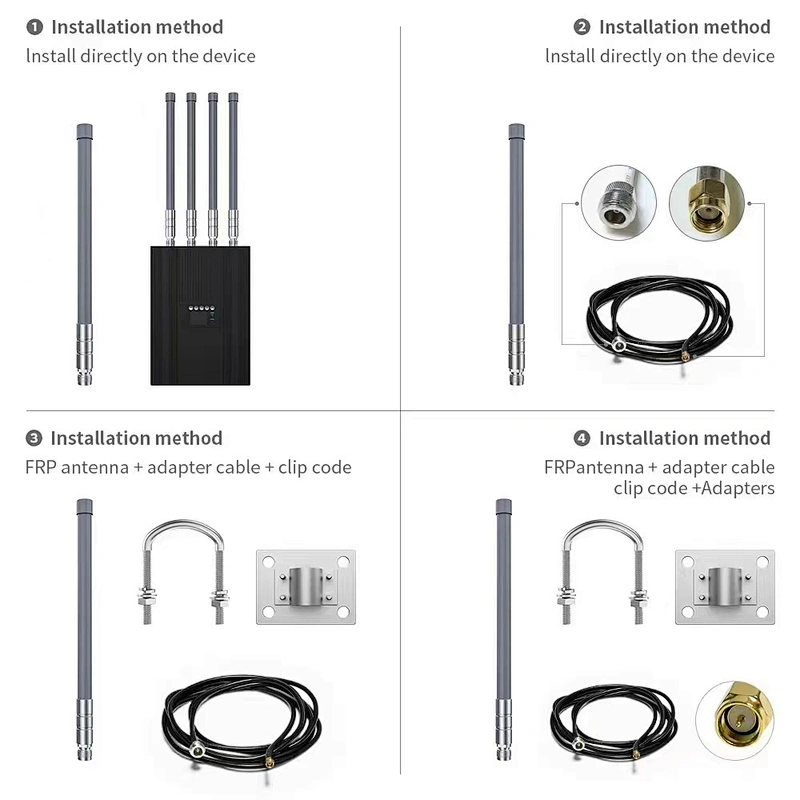 Customization Fiberglass Helium Lora 868/915 MHz 3/ 6 /8/10 dBi high gain Antenna Helium Hotspot Bobcat