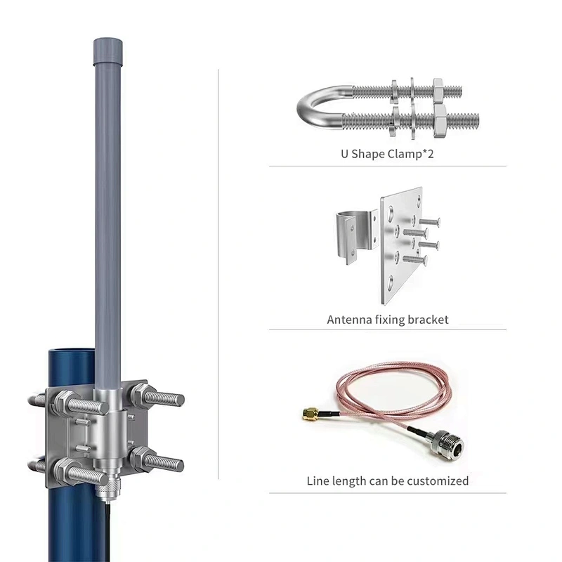 LoRa Fiberglass antenna 868 MHz 915 MHz 2dBi 4 dBi 6 dBi 8dBi 10 dBi gain cutomization Helium miner