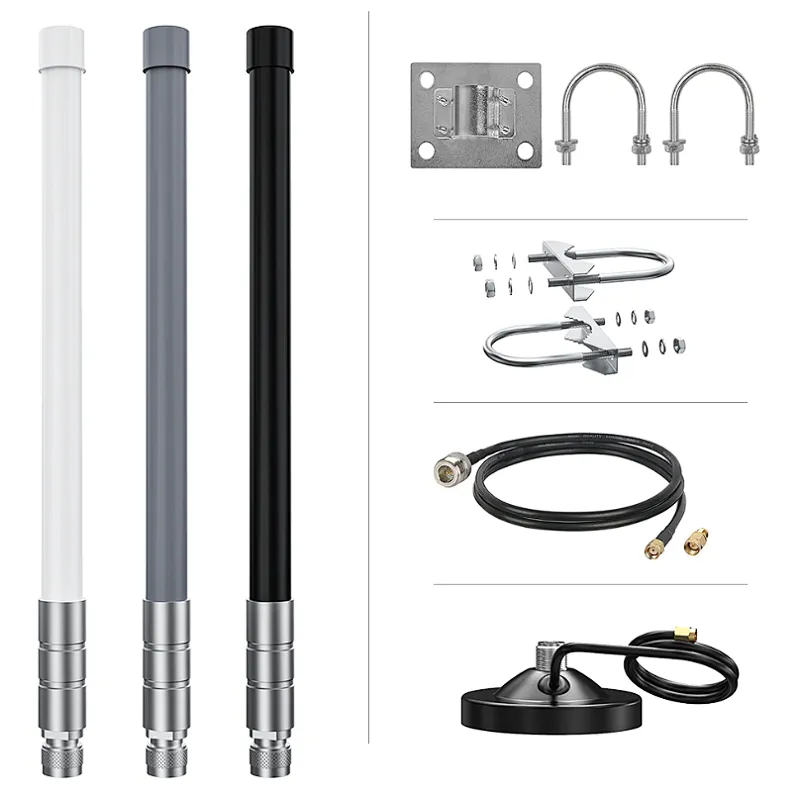 Helium Bobcat HNT Hotspot Lora LoT Antenna 868/915mhz 12dbi 59.4 2024 inch+25ft SMA