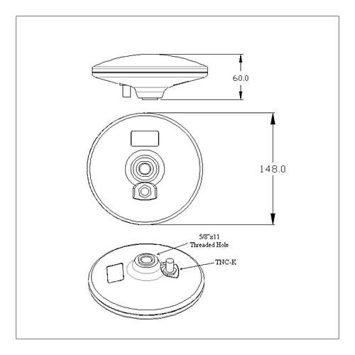 GPS external antenna buy Waterproof high Gain Measurement GNSS gps RTK Receiver communication antenna